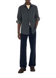 Slim Fit Cotton Shirt, , hi-res