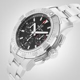Avenger Chronograph B01 44mm Mens Watch Black Stainless Steel, , hi-res