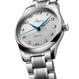 Master Collection 34mm Ladies Watch Silver, , hi-res