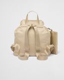 Re-Nylon medium backpack with pouch, , hi-res