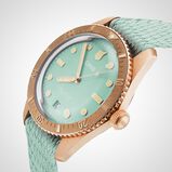 Divers Sixty-Five 38mm Cotton Candy Bronze Green Automatic Watch, , hi-res