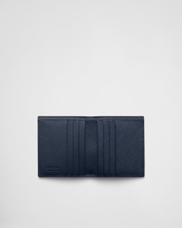 Saffiano leather wallet, , hi-res