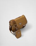 Re-Nylon and Saffiano leather shoulder bag, , hi-res
