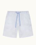Alex Short Linen Surfside Blue