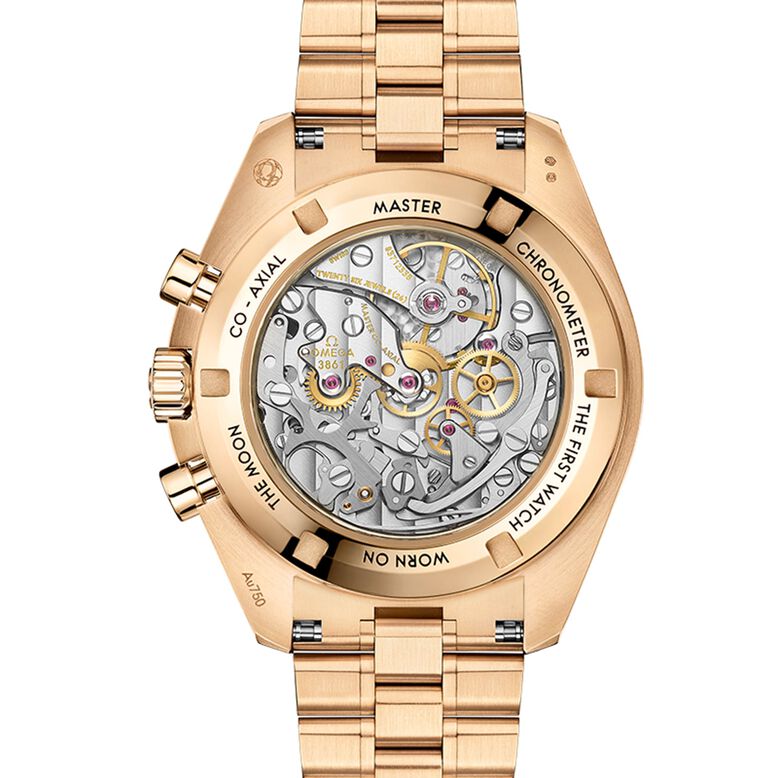 Speedmaster Moonwatch Professional Co-Axial Master Chronometer Chronograph 42mm Mens Watch Gold, , hi-res