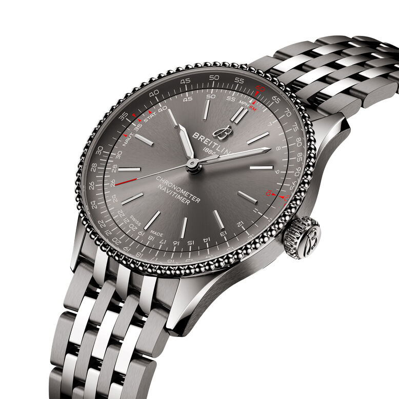 Navitimer 36mm Ladies Watch Grey, , hi-res