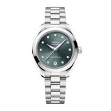 Seamaster Aqua Terra 30mm Ladies Watch Green, , hi-res