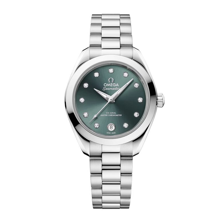 Seamaster Aqua Terra 30mm Ladies Watch Green, , hi-res
