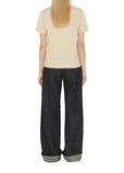 Check Label Cotton T-shirt, , hi-res