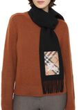 Check Label Cashmere Scarf, , hi-res