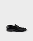 Brushed leather loafers, , hi-res