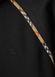 Check Trim Cotton Blend Zip Hoodie, , hi-res