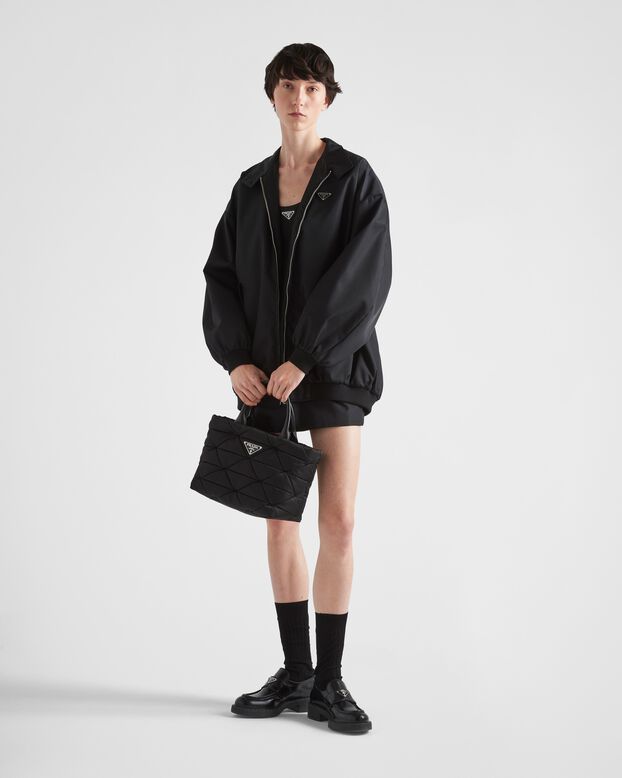 Small Re-Nylon padded tote bag, , hi-res