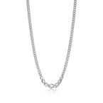 Tiffany Forge Graduated Link Necklace in High-polished Sterling Silver - Size 16IN