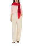 Wide EKD Wool Scarf, , hi-res