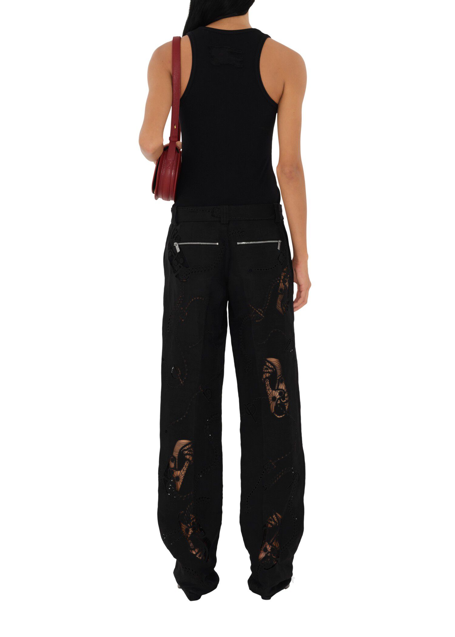 Burberry Stretch Cotton Tank Top Tops | Heathrow Reserve