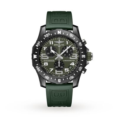 Endurance Pro 44mm Mens Watch Green - The Watches of Switzerland Group Exclusive