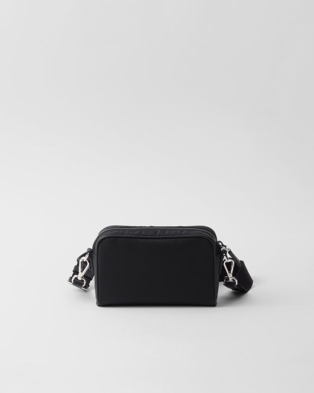Re-Nylon and Saffiano leather shoulder bag, , hi-res