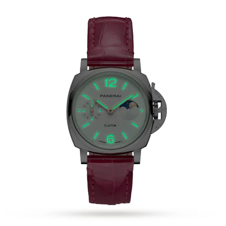 Luminor Due Luna Moonphase 38mm Ladies Watch - Pink, , hi-res