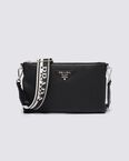 Leather shoulder bag