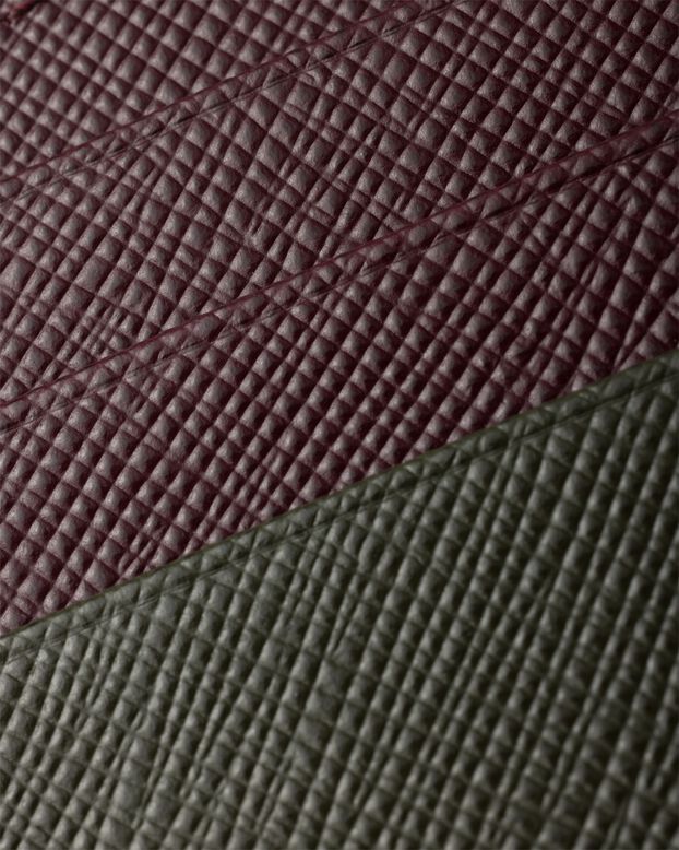 Saffiano leather card holder, , hi-res