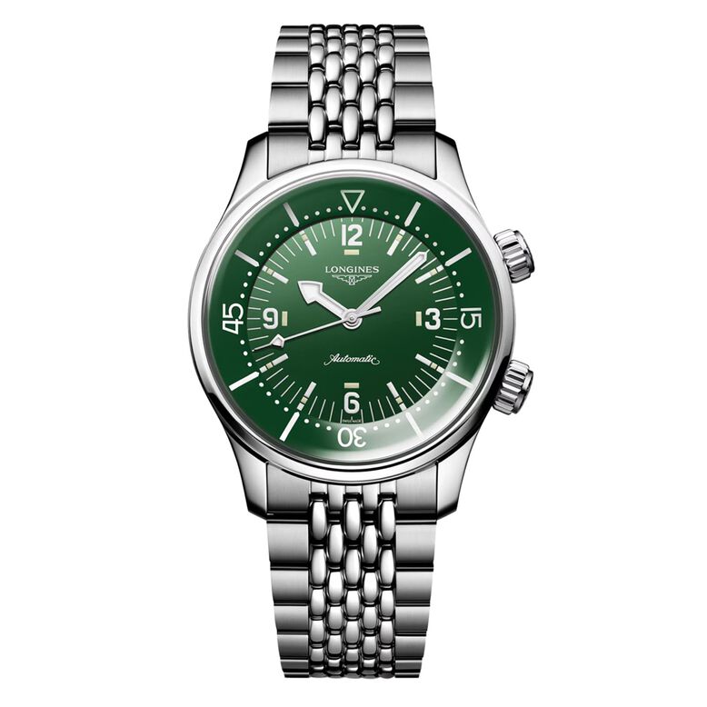 Legend Diver 39mm Mens Watch Green, , hi-res