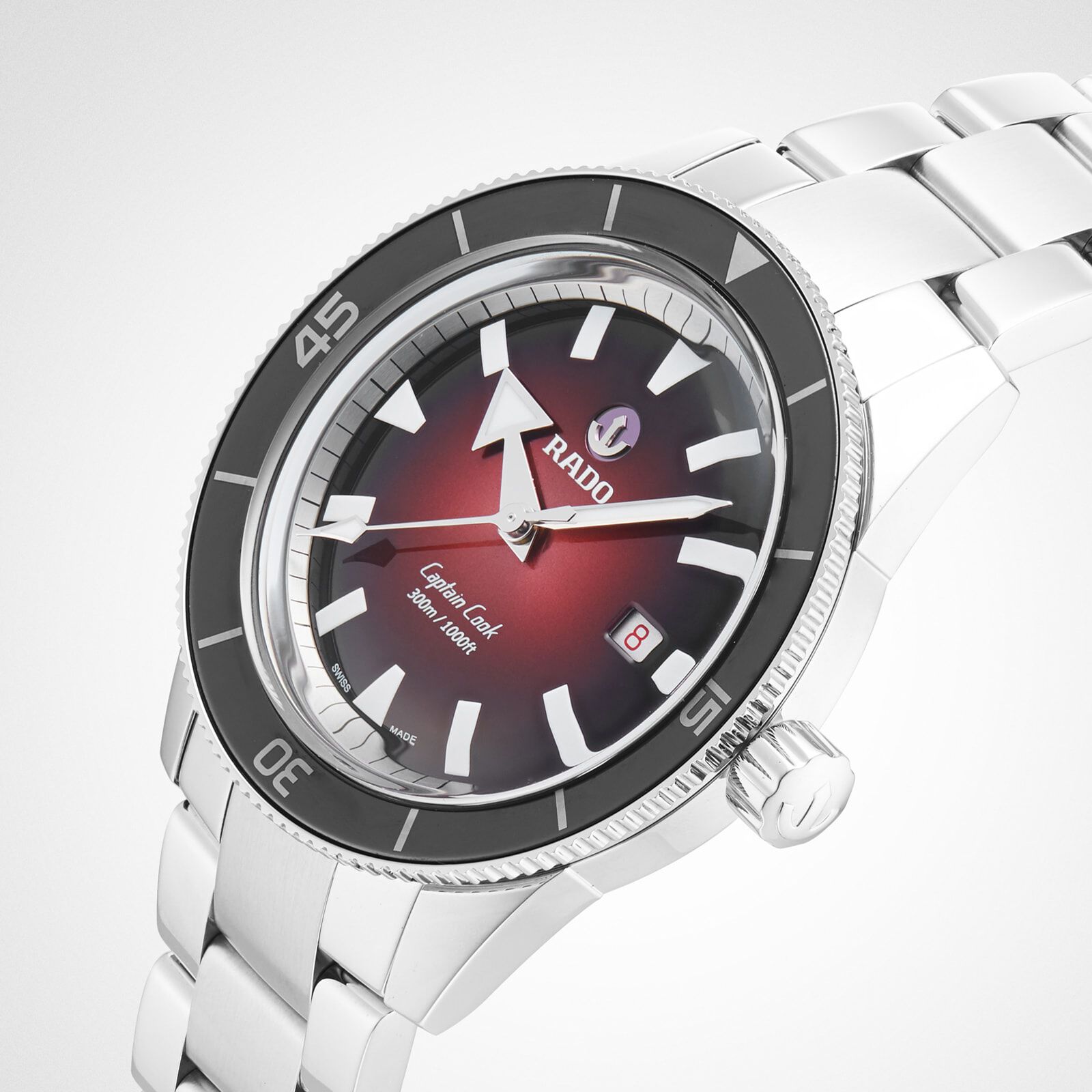 Rado red watch store