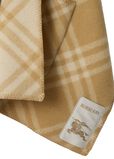 Reversible Check Wool Cape, , hi-res