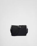 Re-Nylon and Saffiano leather shoulder bag, , hi-res