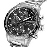 Pilot Performance Chronograph 41mm AMG Mens Watch Black Titanium, , hi-res