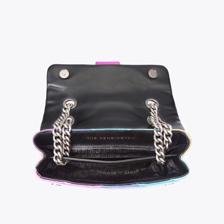 LEATHER KENSINGTON BAG, , hi-res