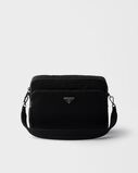 Re-Nylon and Saffiano leather shoulder bag, , hi-res