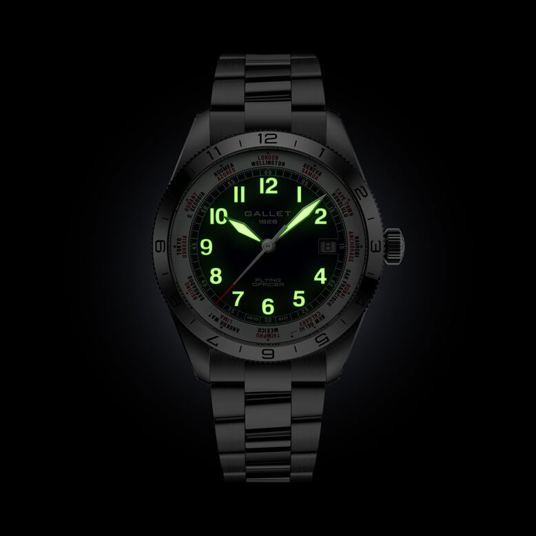 Flying Officer Automatic 40mm Unisex Watch Blue Dial, , hi-res
