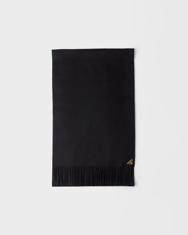 Silk and cashmere scarf, , hi-res
