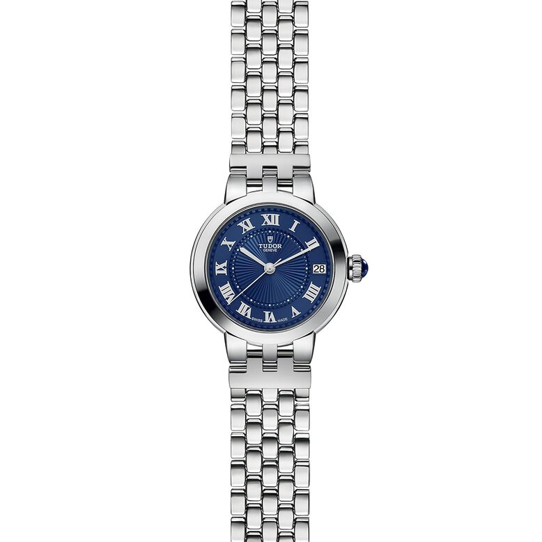 Clair de Rose 34mm steel case blue dial, , hi-res