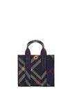 Mini Check Knitted Tote