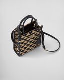 Prada Symbole embroidered fabric mini bag, , hi-res