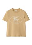 Knight Stamp Cotton T-shirt