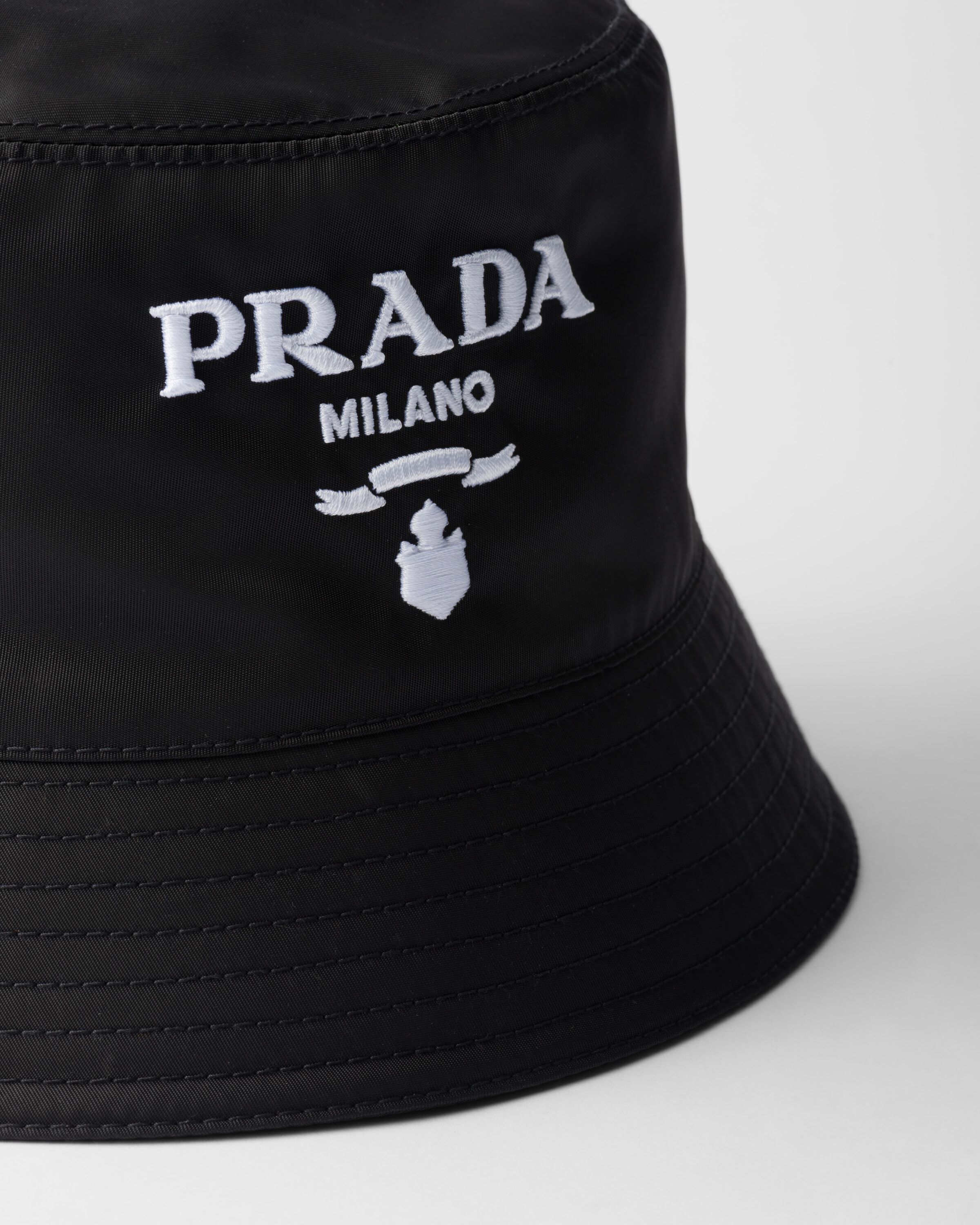 Prada nylon bucket hat price 2025