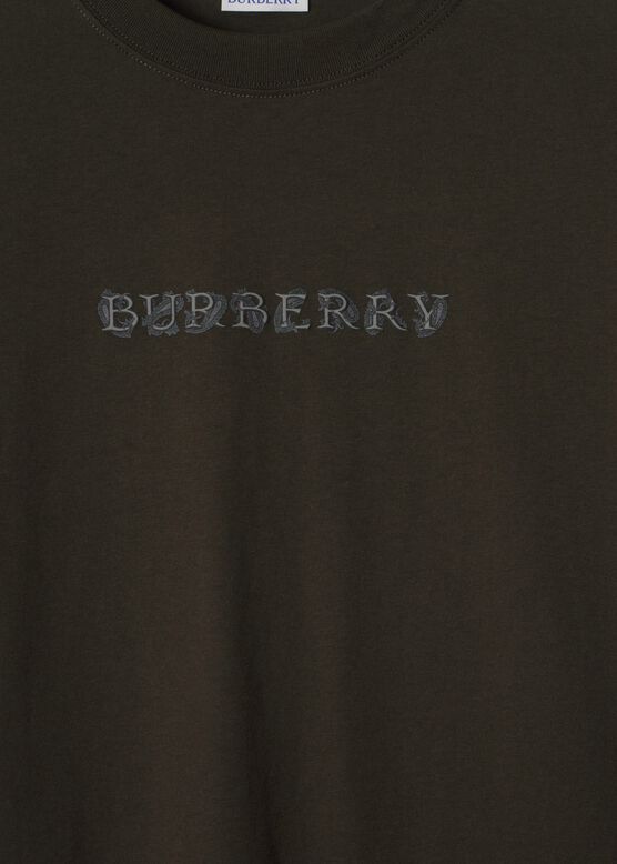 Paisley Logo Cotton T-shirt, , hi-res