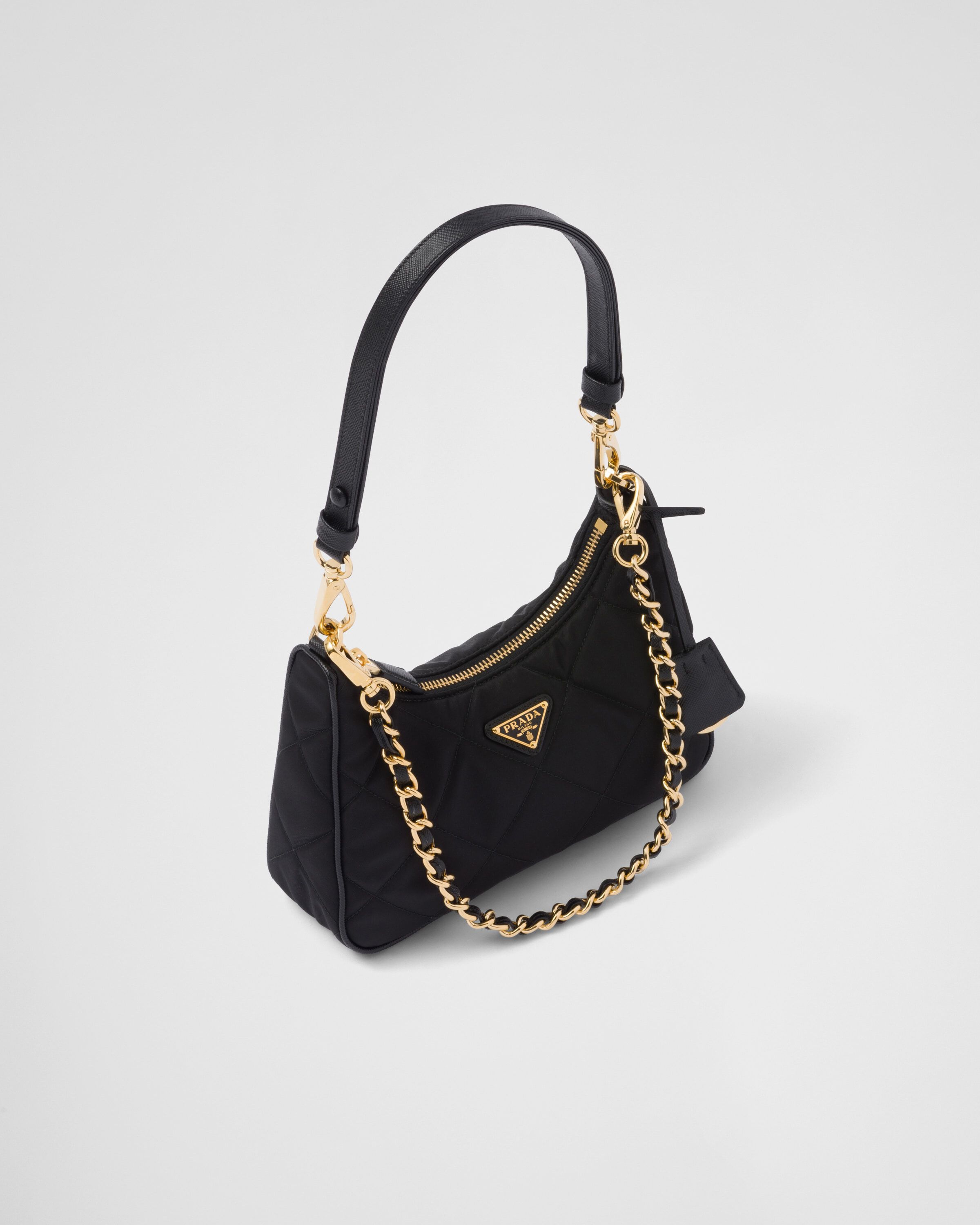 Prada mini nylon shoulder bag store