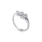Tiffany Victoria&reg; diamond vine ring in platinum, , hi-res