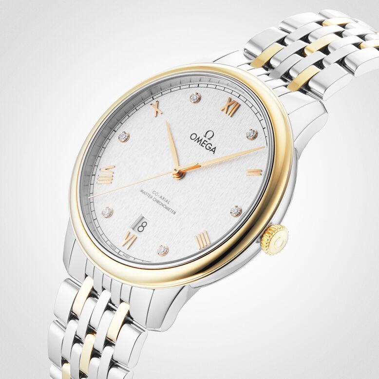 De Ville Prestige Co-Axial Chronometer 40mm Mens Watch Silver, , hi-res