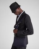Re-Nylon and Saffiano leather shoulder bag, , hi-res