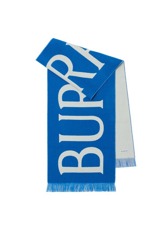 Logo Wool Scarf, , hi-res