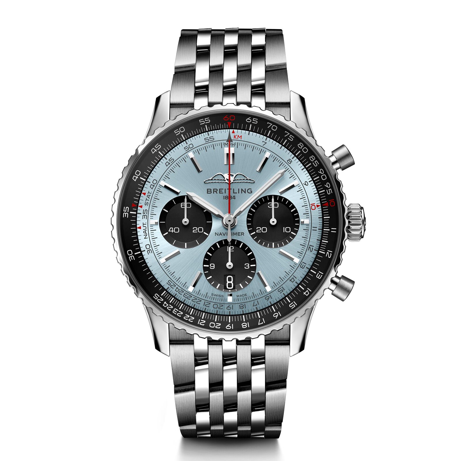 Breitling navitimer stainless steel online