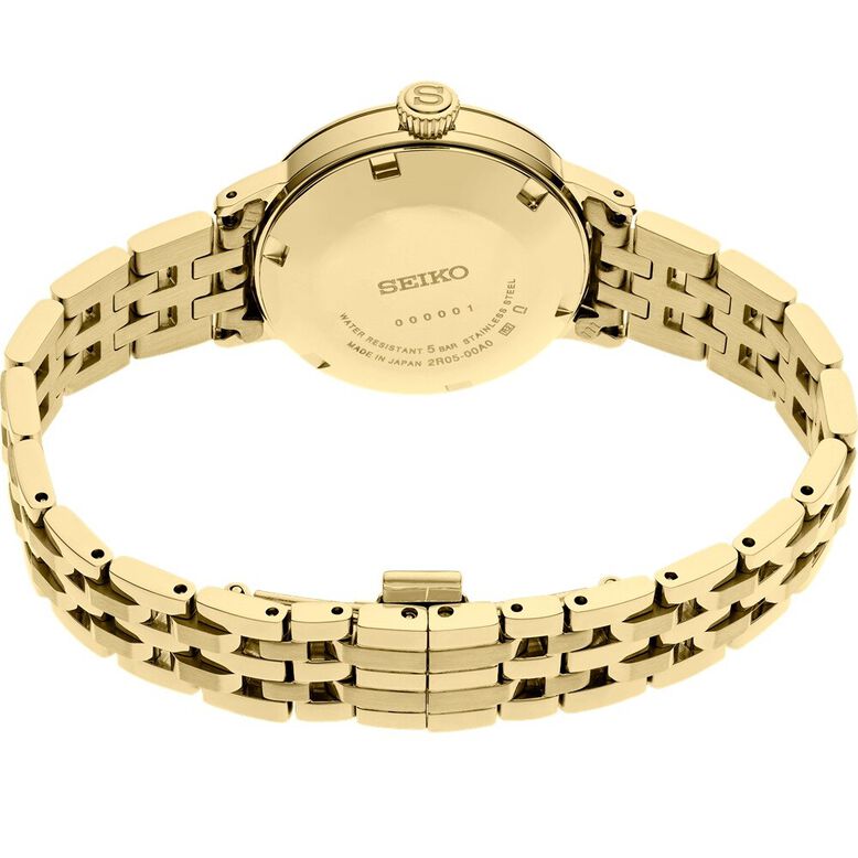 Presage Cocktail Time 'Eggnog' 30mm Ladies Watch Gold Ombre Dial, , hi-res