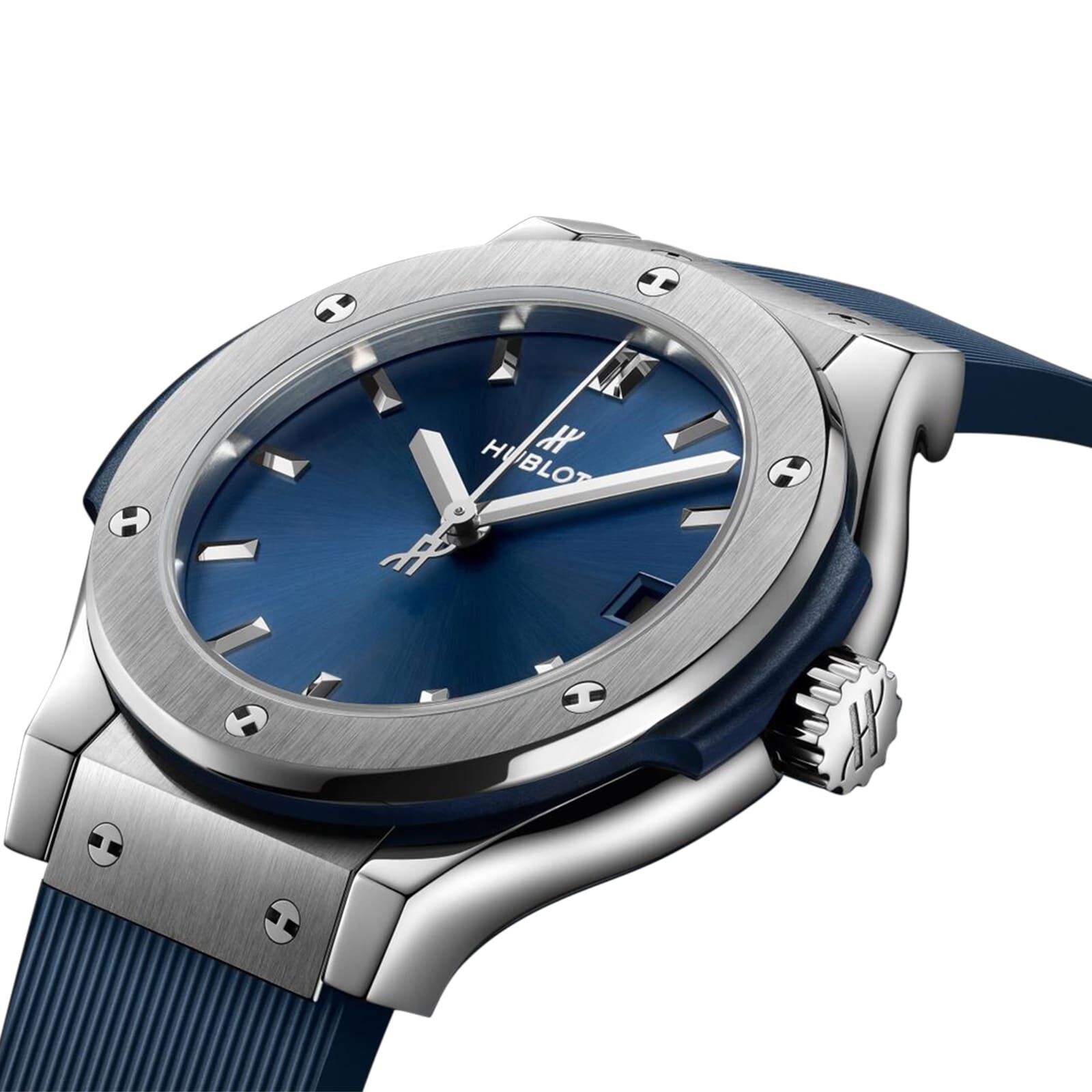 Hublot 33mm deals classic fusion titanium