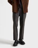 Brushed leather loafers, , hi-res