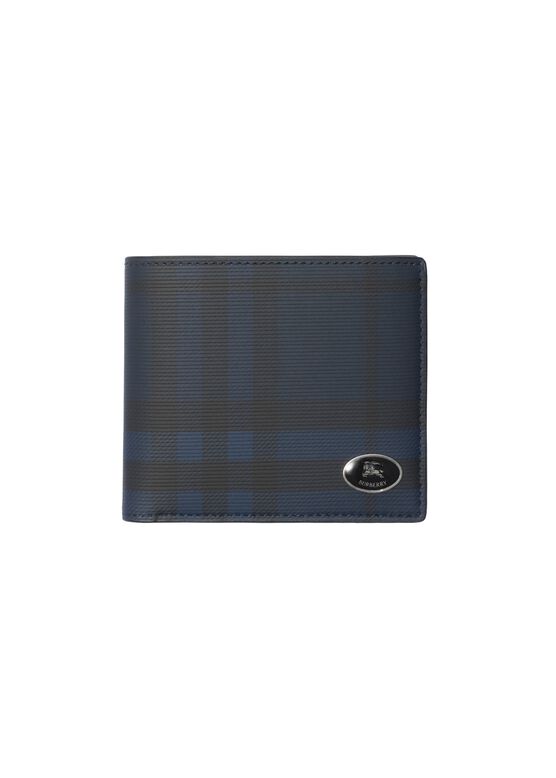 Check Bifold Coin Wallet​, , hi-res